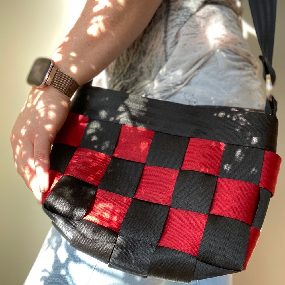 Vintage Seatbelt bag